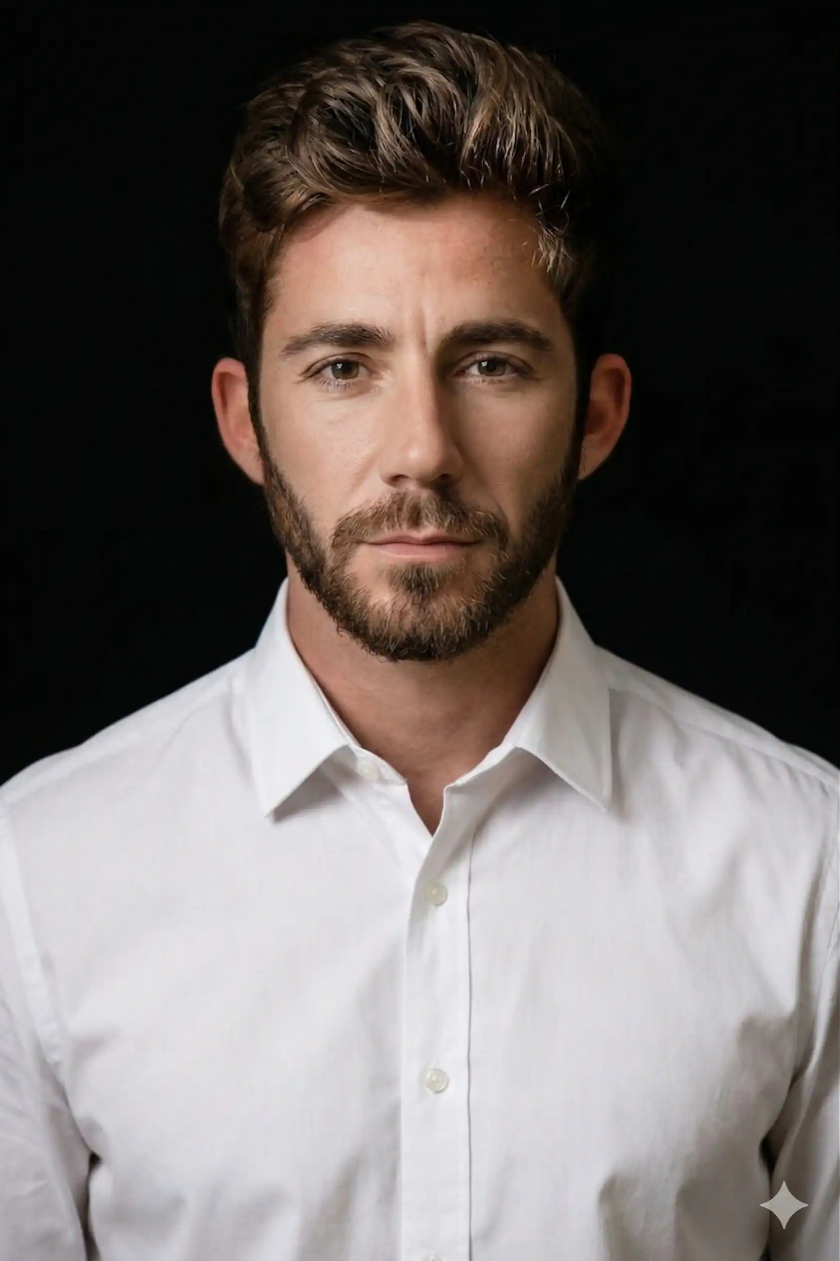 Sylwetka w cieniu - Leon Rysa